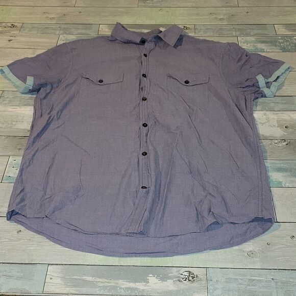 Gap Slim Fit Button Down Shirt sz Large - Picture 1 of 5